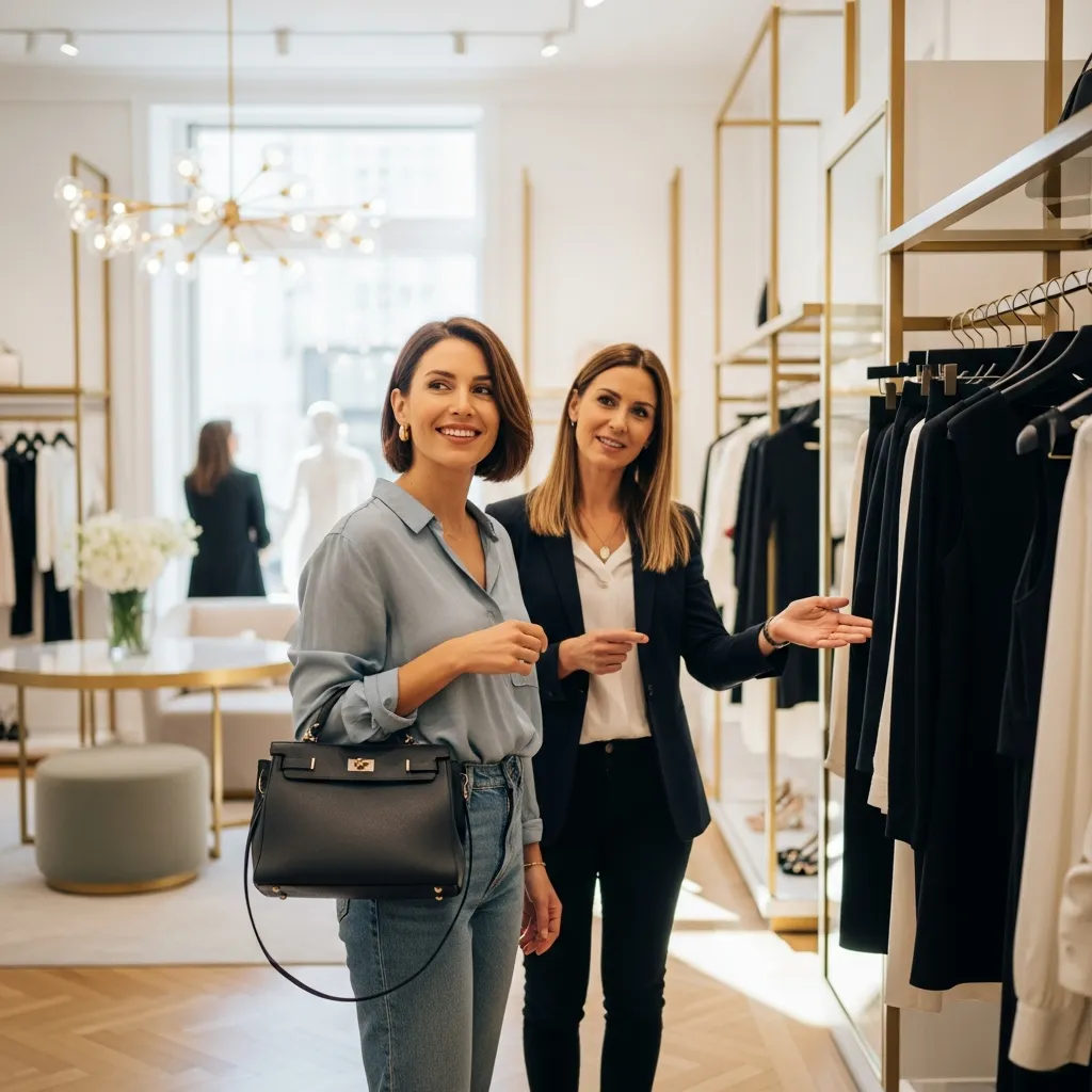 Curated shopping tour in London